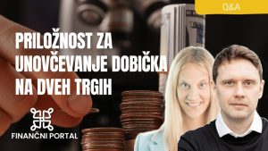 unovcevanje dobicka na dveh trgih
