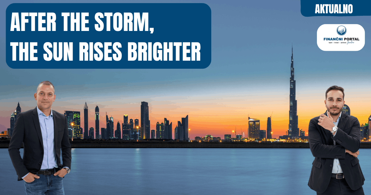 After the strom the sun rises brighter