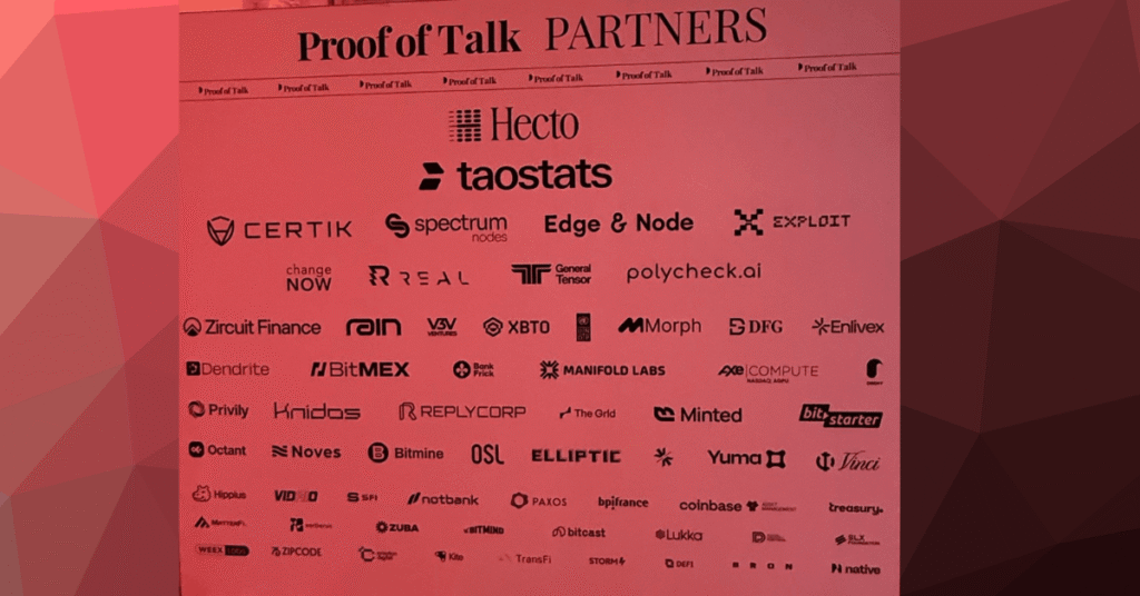 Proof of talk partnerji